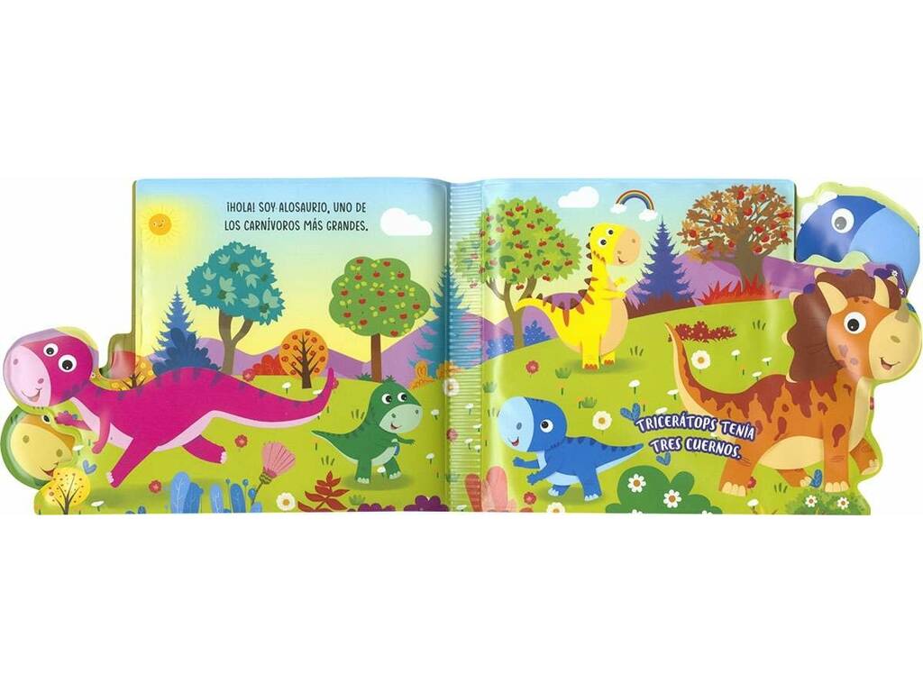 Libro da bagno Dinosauri