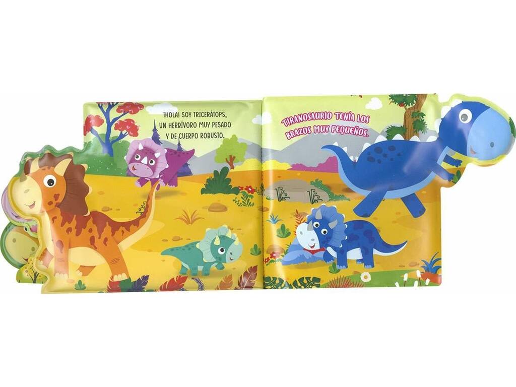 Libro da bagno Dinosauri