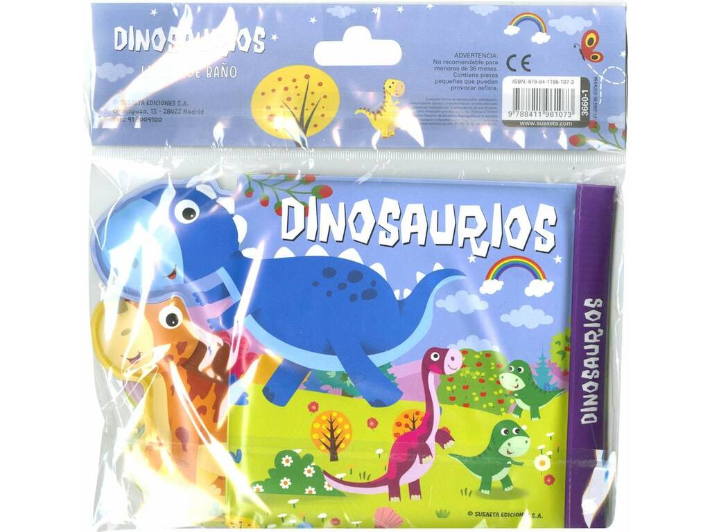 Libro da bagno Dinosauri