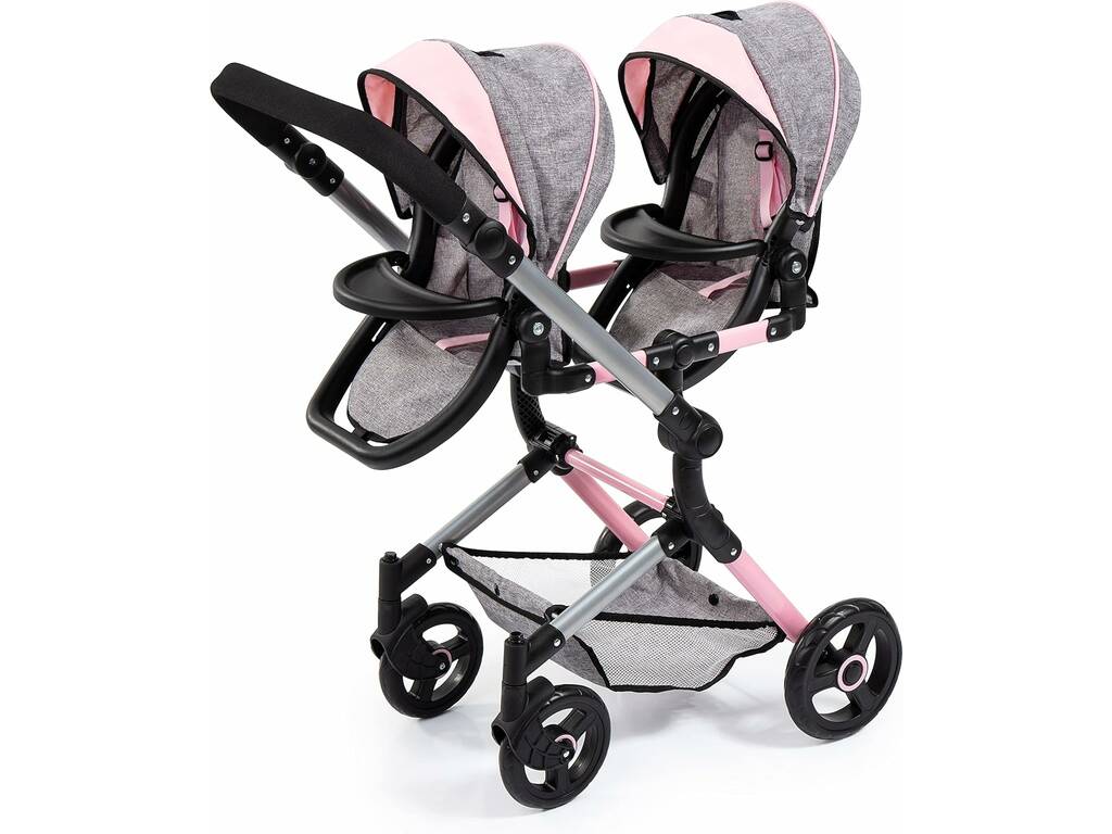 Reig Butterflies Baby Doll Carriage pliable Twin Neo Mariposas 26233AA
