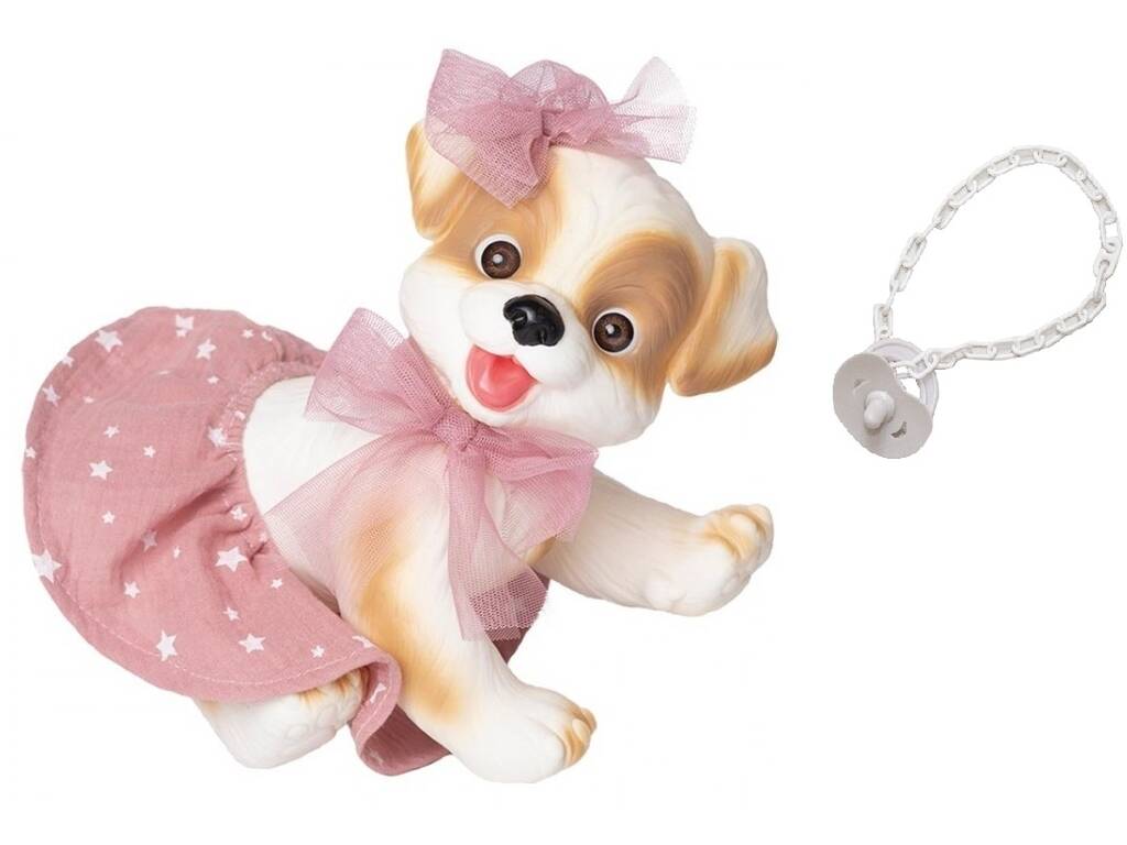 Chiot Reborn Blanc 23 cm. Cucosito 5010