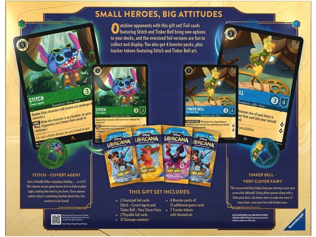 Disney Lorcana TCG Conjunto de Oferta Into The Inklands