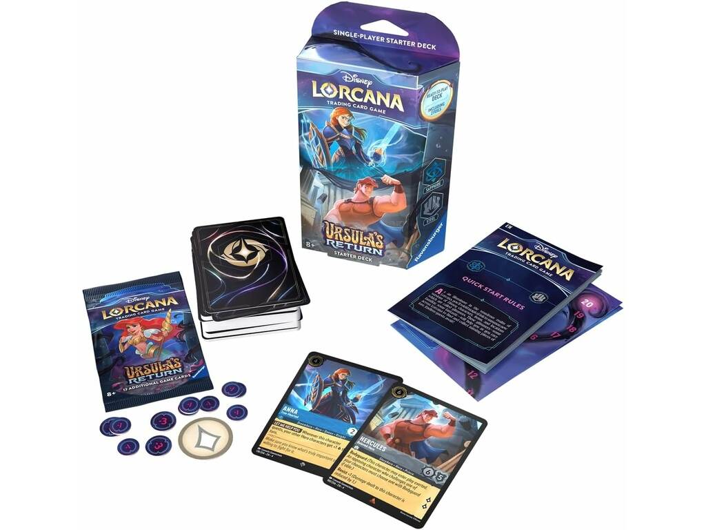 Disney Lorcana TCG Starter Deck Le retour d'Ursula
