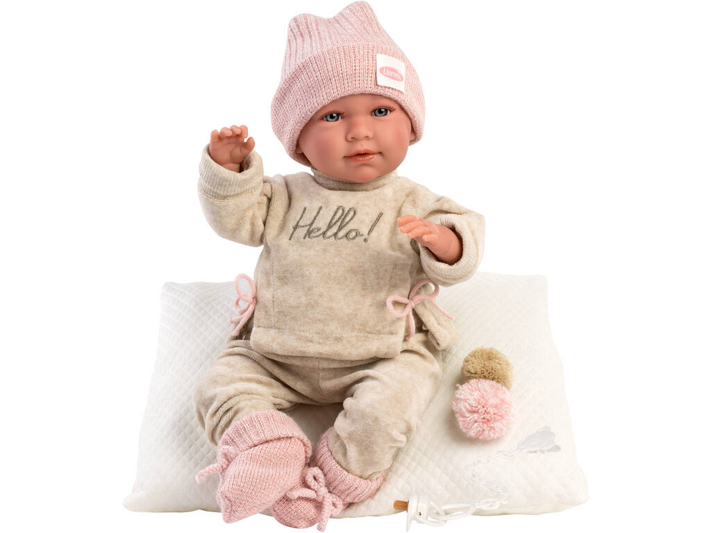Nouveau-né Poupée Mimi Llorona Coussin de glace 42 cm par Llorens 74020