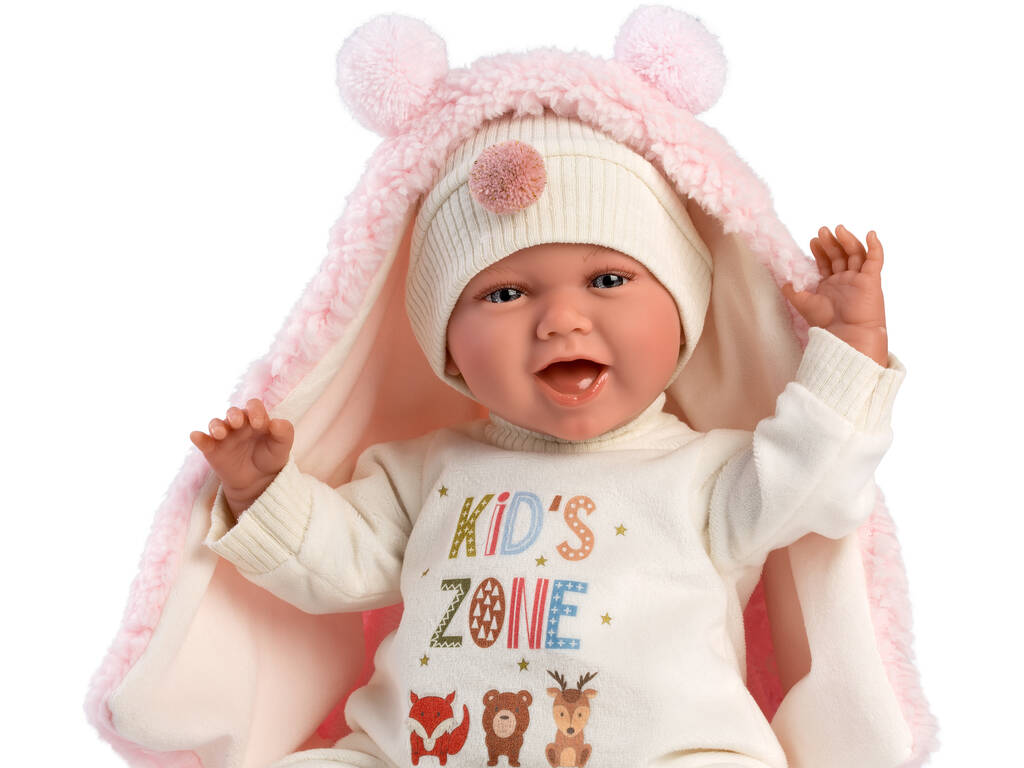 Bambola Bebè neonata Mimi Sorrisi da 42 cm. Llorens 74028