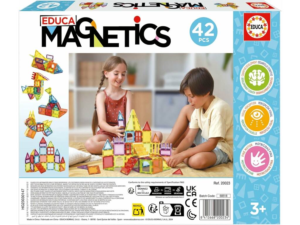 Educa Magnetics Pack 42 Peças