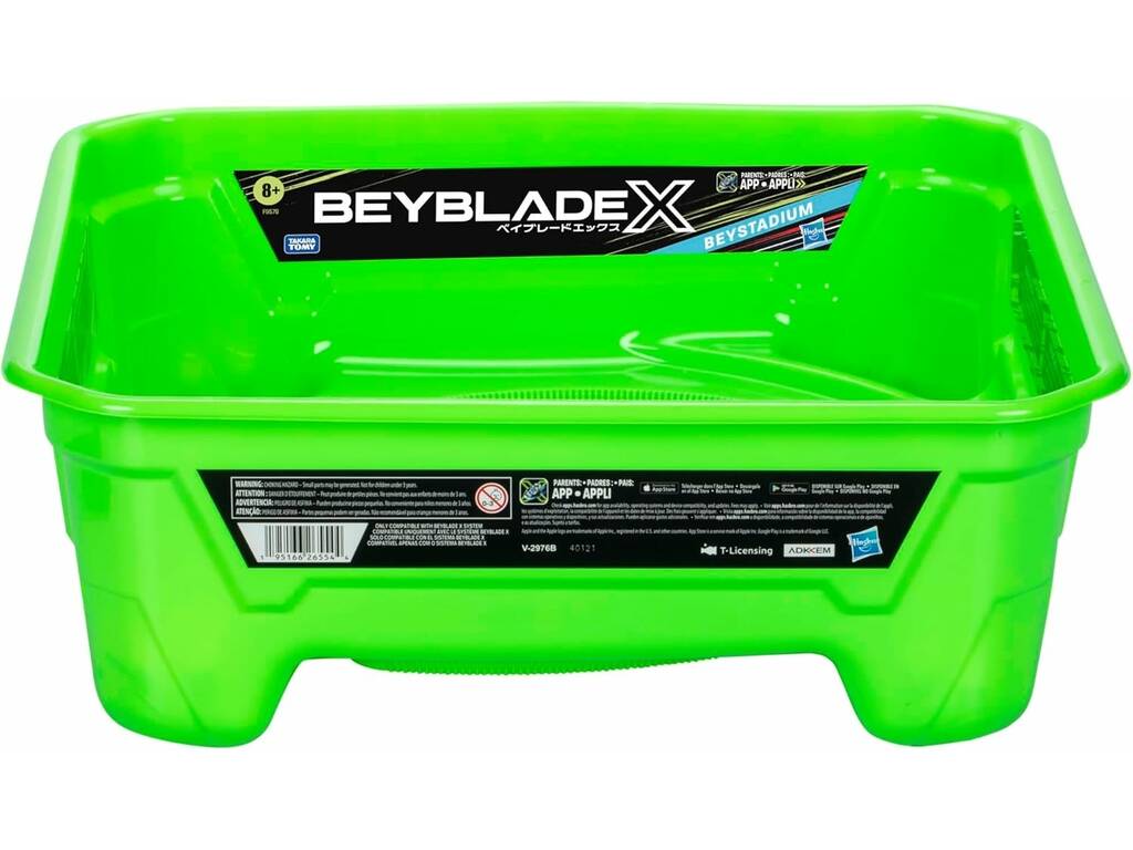 Beyblade X Beystadium Verde da 15x39x39 cm