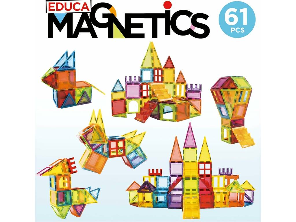 Educa Magnetics Pack 61 Peças