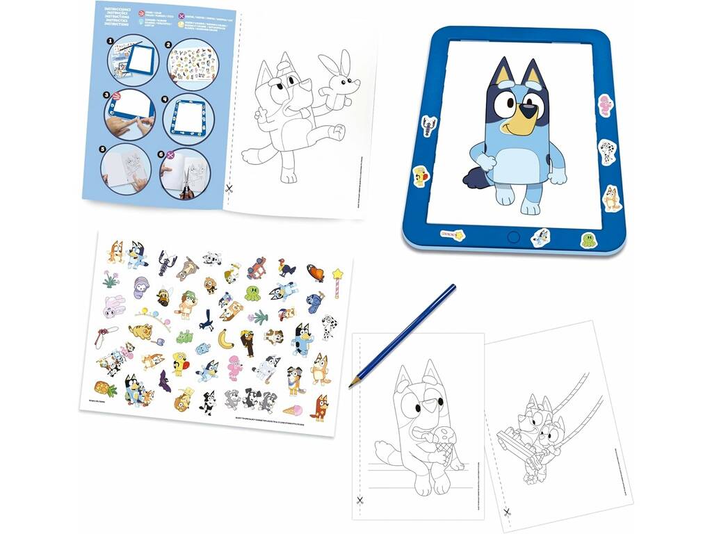 Bluey Design Table Educa 20005