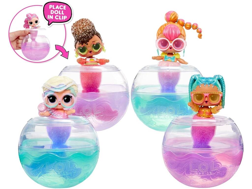 Poupée surprise LOL Mermaids avec accessoires