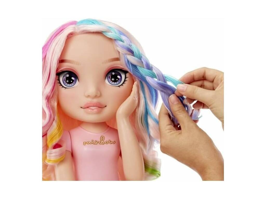 Rainbow High Bust 4 en 1 Bella Parker avec accessoires