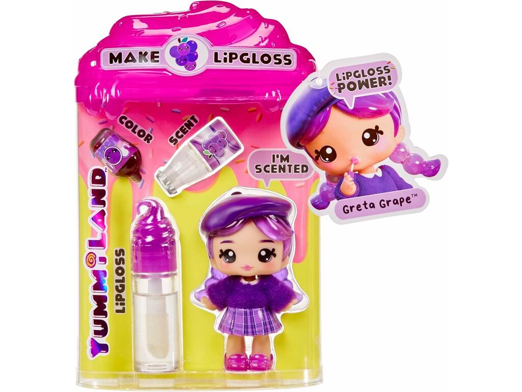 YummiLand Poupée Crée ton Lipglooss