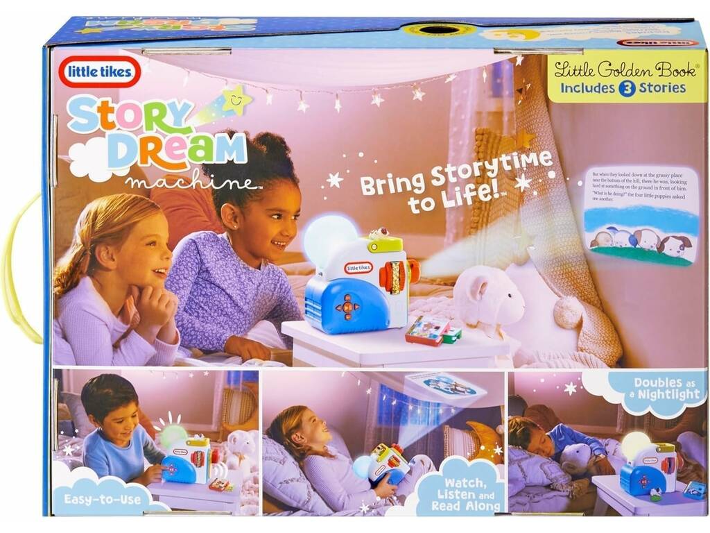 Story Dream Machine Projektor Little Tikes mit Figur und 3 Geschichten