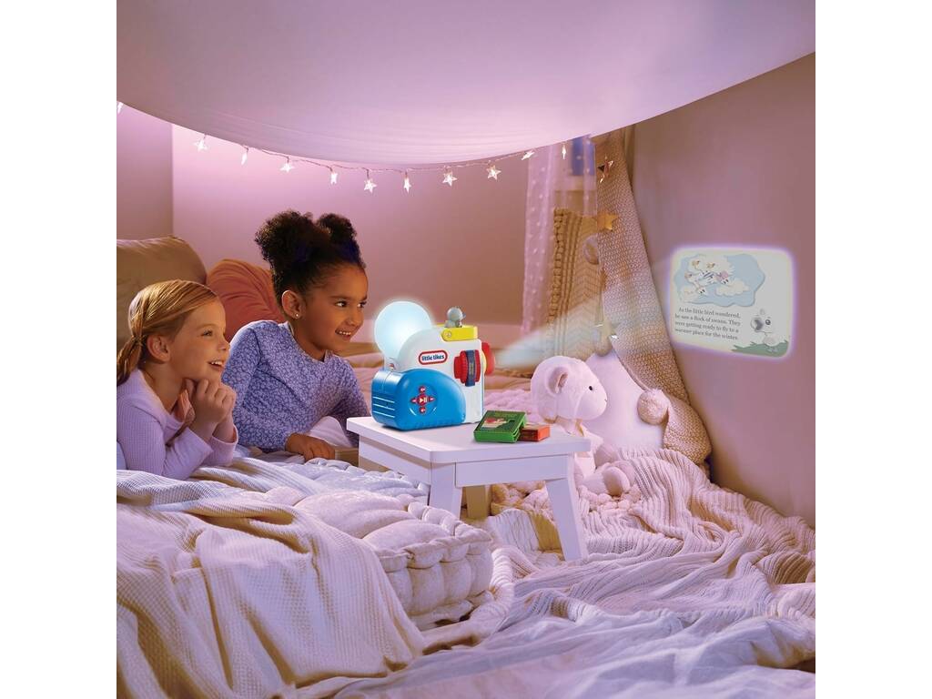 Story Dream Machine Projektor Little Tikes mit Figur und 3 Geschichten
