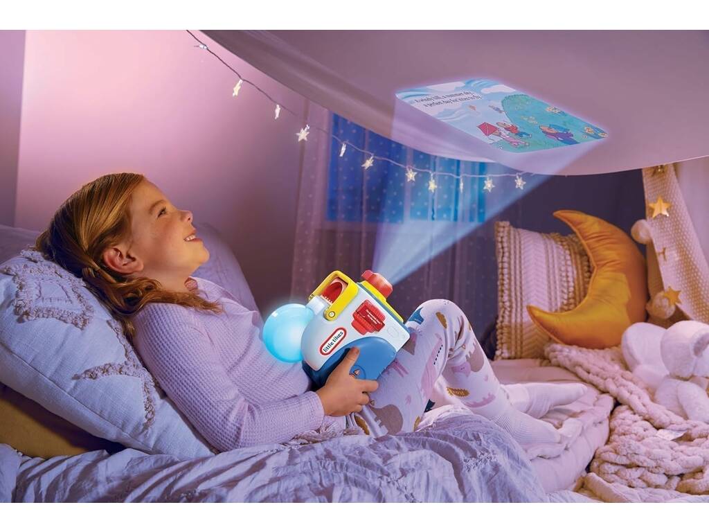 Story Dream Machine Projektor Little Tikes mit Figur und 3 Geschichten