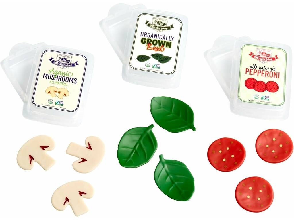 Creative Chefs Kit per pizza Little Tikes con accessori