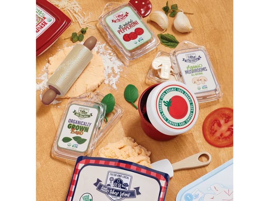 Creative Chefs Kit per pizza Little Tikes con accessori