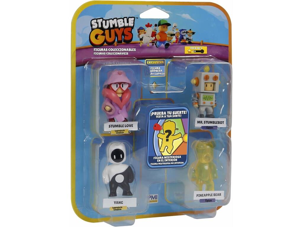Stumble Guys Pack di 5 figure