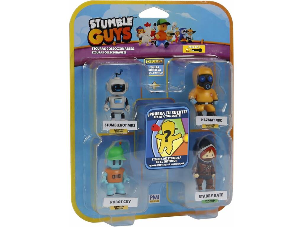 Stumble Guys Pack di 5 figure