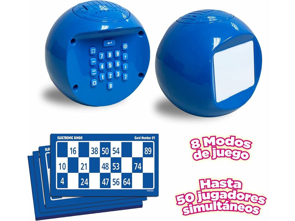 Electro Bingo! con 50 cartoncini