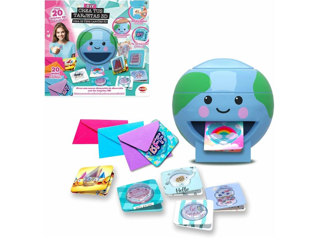 Crea le tue carte 3D Bizak 63332666