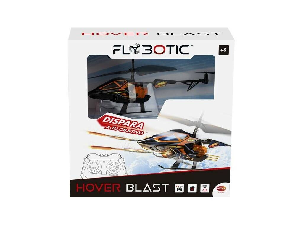 Auto Radiocomandata Flybotic Elicottero Hover Blast Bizak 62004567