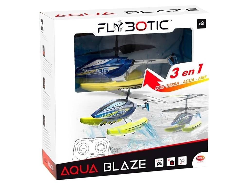 Auto Radiocomandata Elicottero Aqua Blaze Bizak 62004795