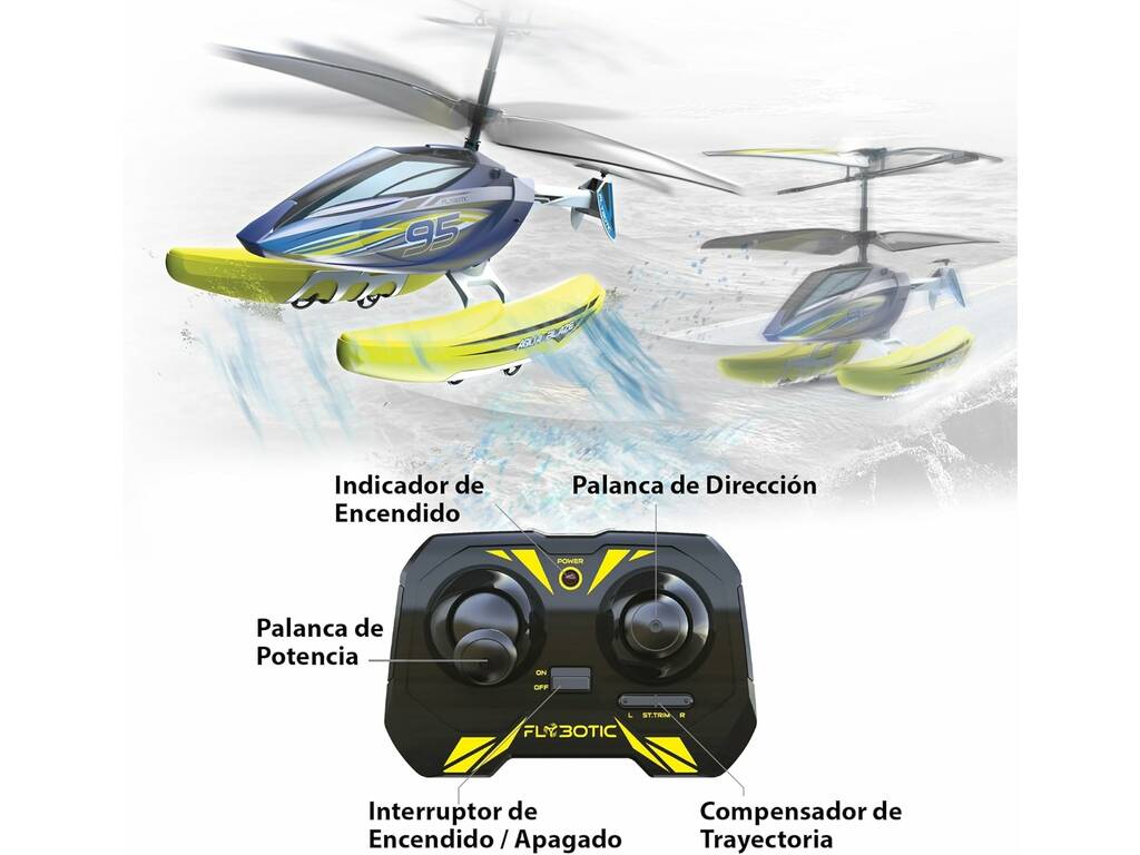 Auto Radiocomandata Elicottero Aqua Blaze Bizak 62004795
