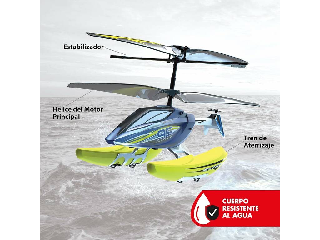 Auto Radiocomandata Elicottero Aqua Blaze Bizak 62004795