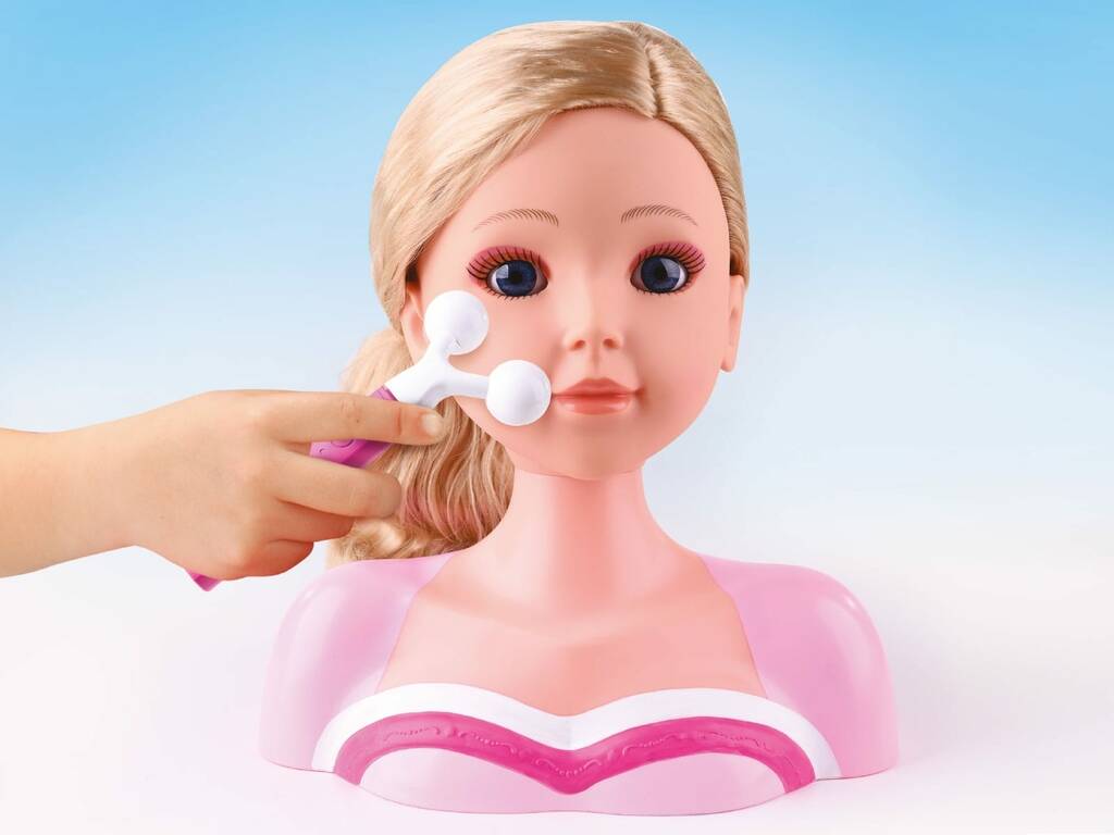 Busto di bellezza degli unicorni con accessori