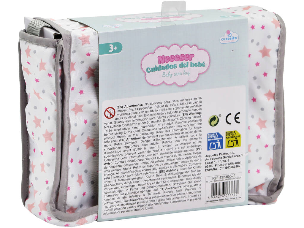 Borsa per la cura di Bebè con accessori