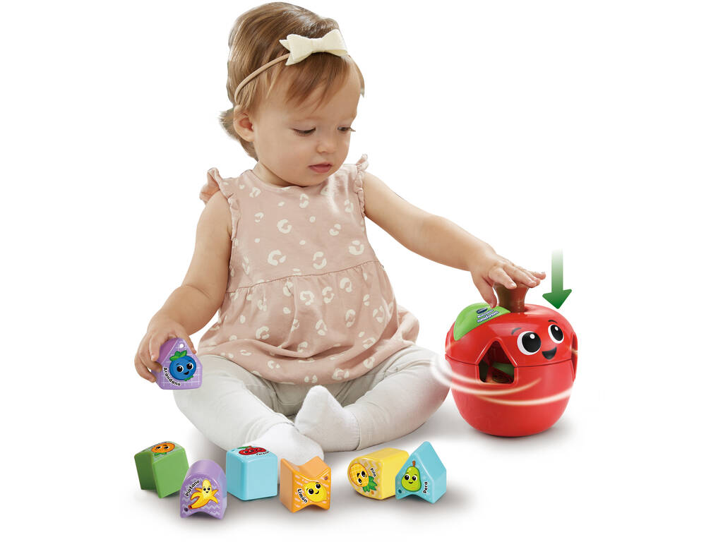 Rompicapo di figure Mela Mangiaforme Vtech 80-5646222