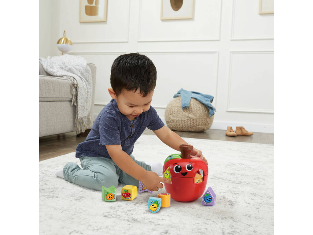 Rompicapo di figure Mela Mangiaforme Vtech 80-5646222