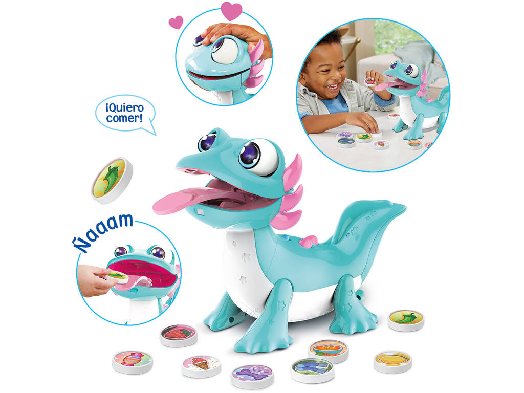Ghiottone Il mio Axolotl Cattivone Vtech 80-554157