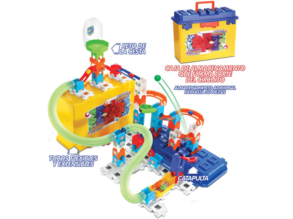 Marble Rush Maleta Circuito de Berlindes Interativo 2 em 1 Vtech 80-571722