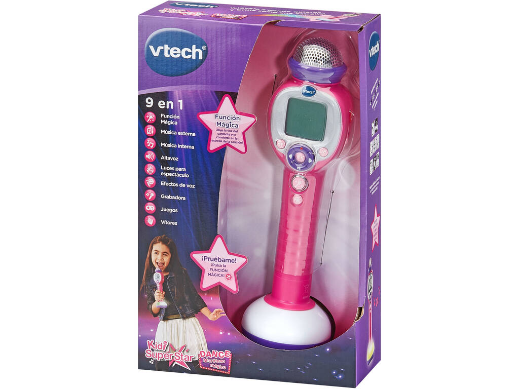 Kidi Super Star Dance Microfono magico Vtech 80-194322
