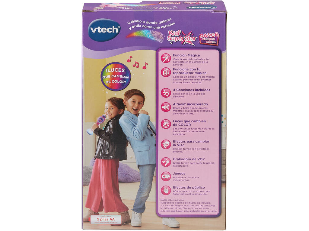 Kidi Super Star Dance Microfono magico Vtech 80-194322