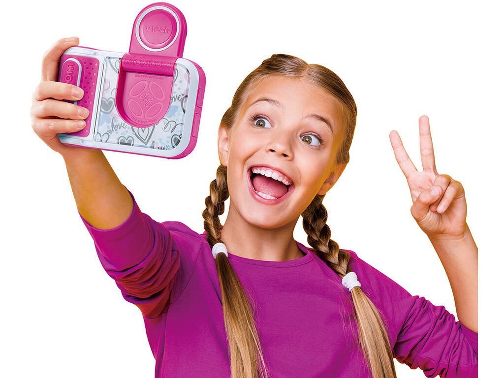KidiZoom Print Rose Caméra Vtech 80-549157