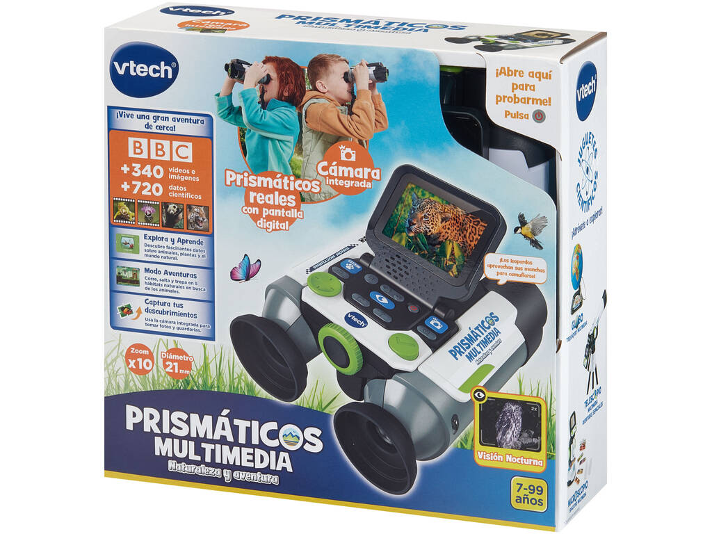 Jumelles Multimédia Nature et aventure Vtech 80-618622