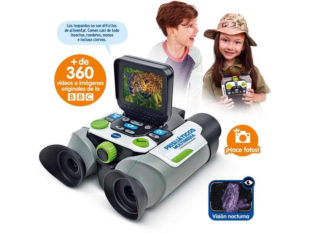 Jumelles Multimédia Nature et aventure Vtech 80-618622