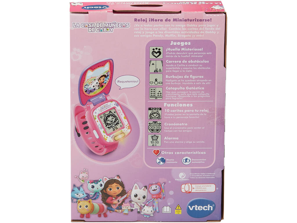 La maison de poupée de Gabby Clock Il est temps de se miniaturiser ! Vtech 80-561867