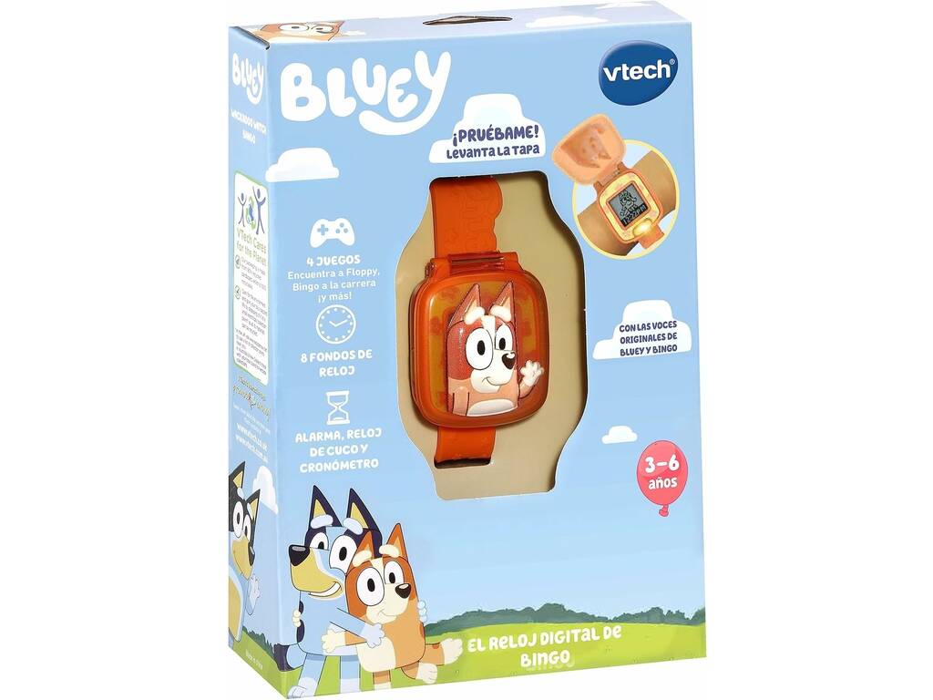Bluey L'orologio digitale da bingo