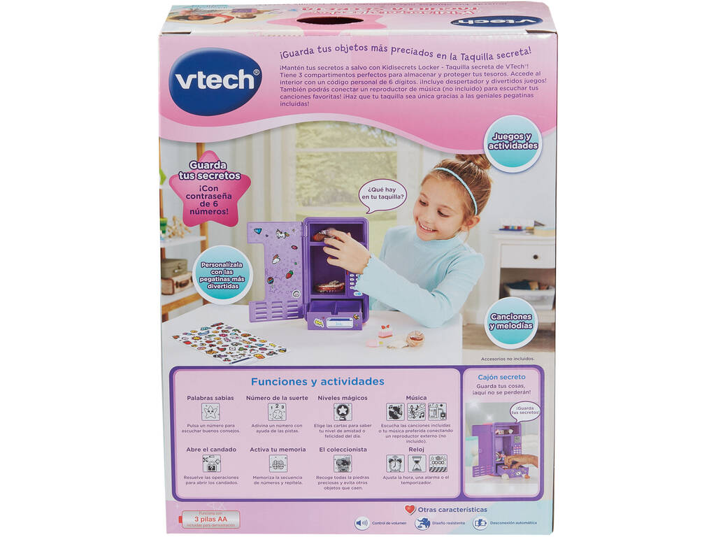 KidiSecrets Armadietto Segreto Rosa Vtech 80-554157