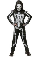 Costume de squelette hant� Taille S