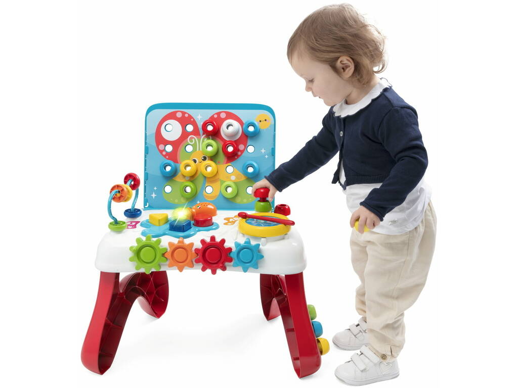 Tavolino attività Art&Craft Bilingue 4 in 1 con suoni