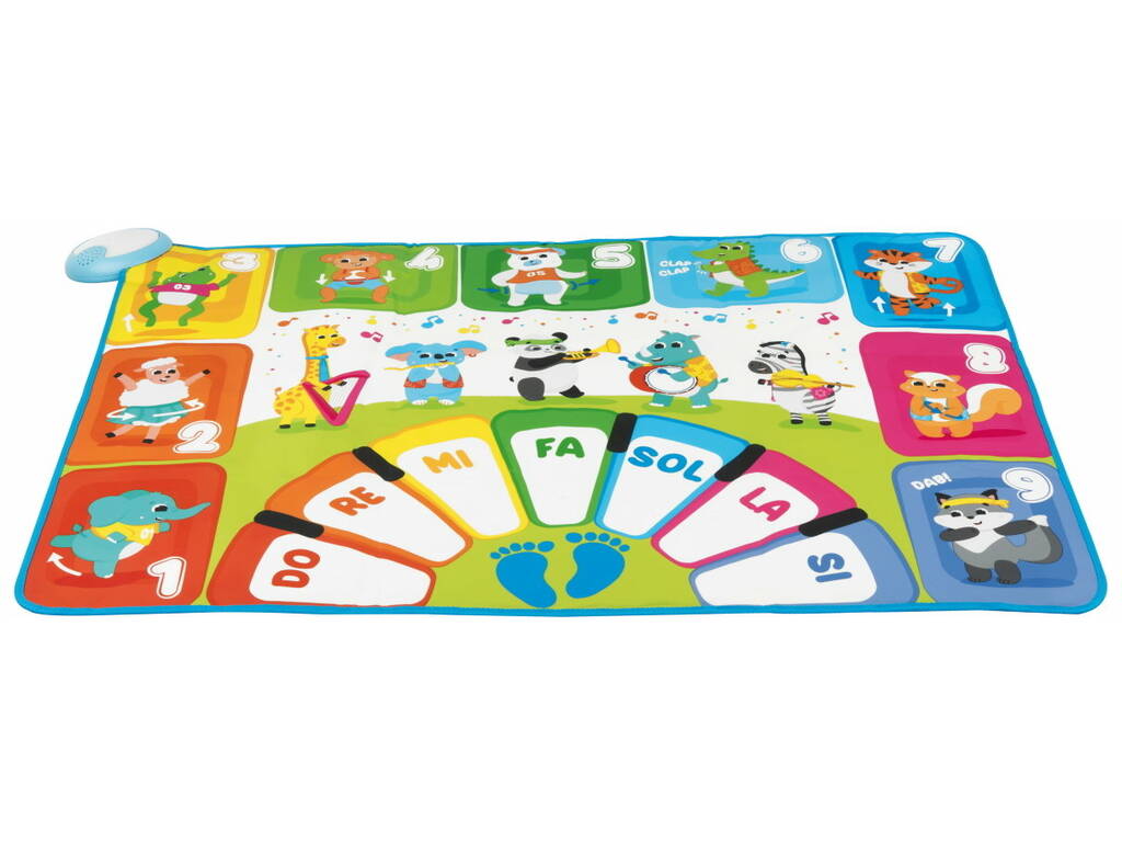 Tapis musical Happy Music 2-en-1 avec musique et lumière