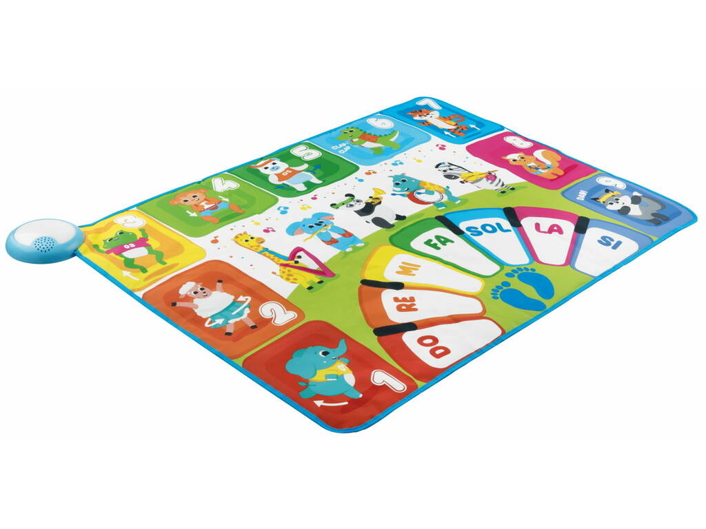 Tapis musical Happy Music 2-en-1 avec musique et lumière