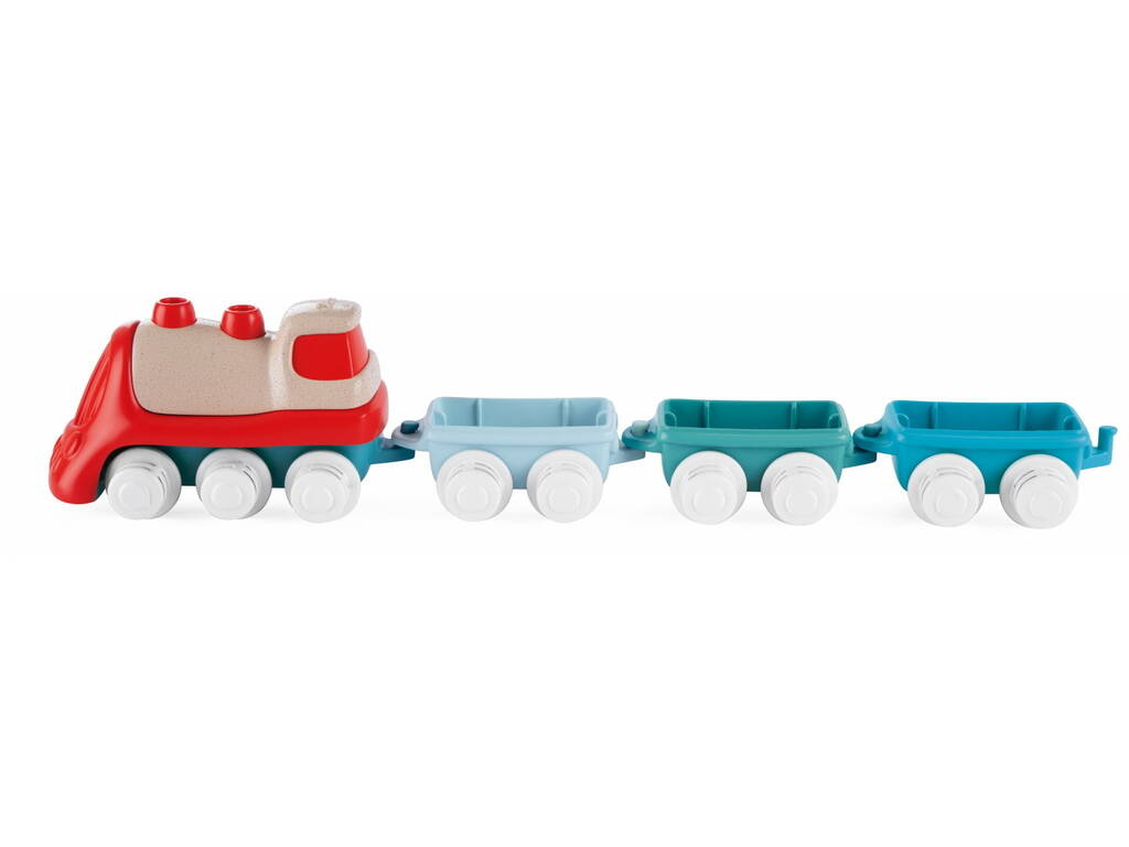 Eco+ Baby Railway Zugset mit 18 Teilen