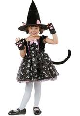 Costume de sorci�re Baby Kitty Taille S