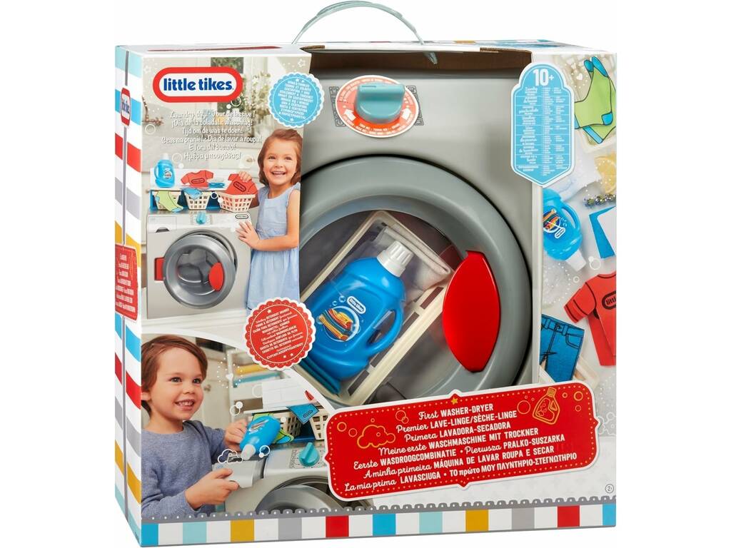 Prima lavatrice e asciugatrice Little Tikes con accessori